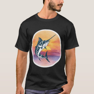 Marlin fishing design T-Shirt
