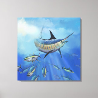 Marlin Hunt Canvas Print