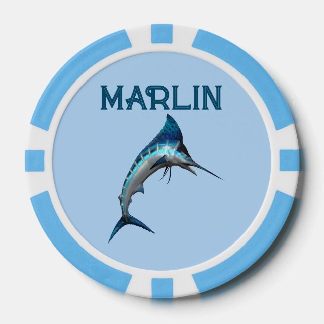 Marlin Poker Chips (Front)