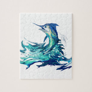 Marlin Sport Fishing Jigsaw Puzzle