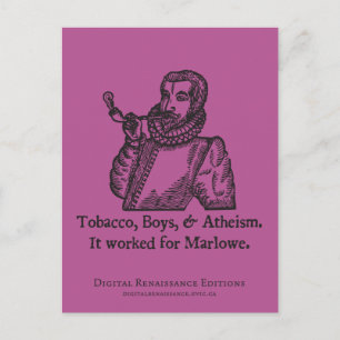 Marlovin' It Postcard