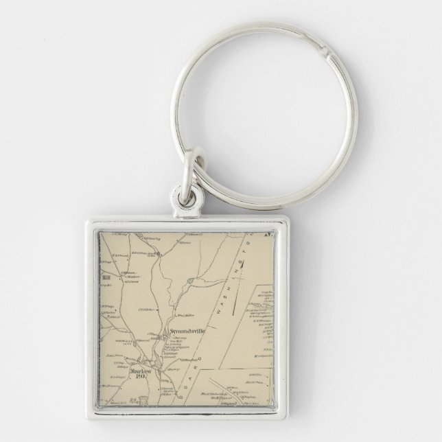 Marlow, Cheshire Co Keychain (Front)