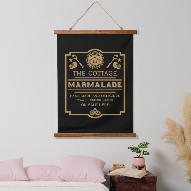 Marmalade Conserve Maker Hanging Tapestry (Bedroom)