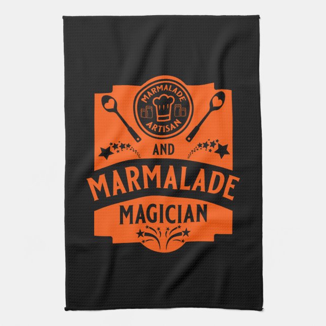 Marmalade Jam  Kitchen Towel (Vertical)