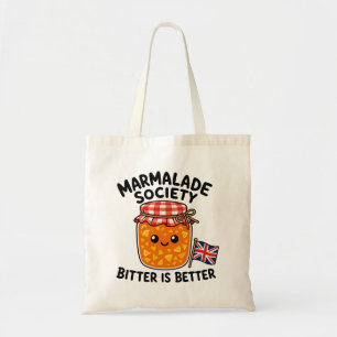 Marmalade Society Funny Jar Cartoon Tote Bag