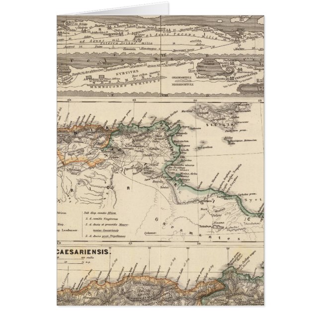 Marmarica, Cyrénaïque, Afrique, Numidia (Devant)