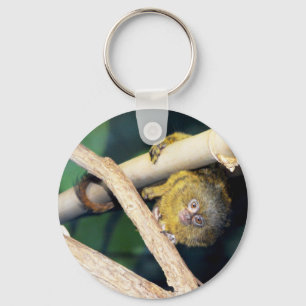 Marmoset Monkey Hi There, Keyring