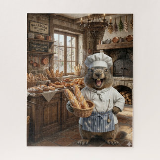 Marmot Baker Puzzle – Marmotte de dessin animé mig