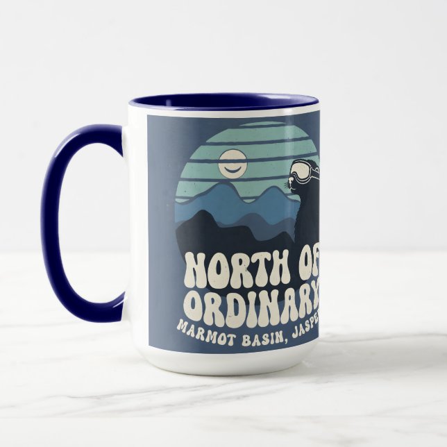 Marmot Basin Jasper North of Ordinary coffee mug (Left)