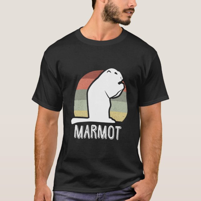 Marmot Distressed Style T-Shirt (Front)