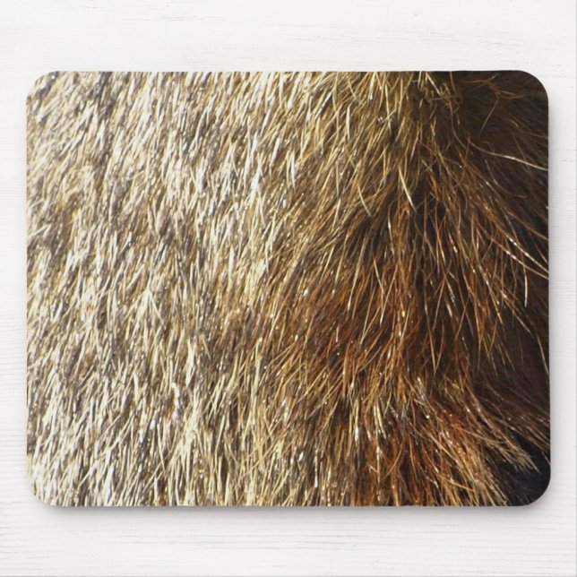 Marmot Fur Mousepad (Front)
