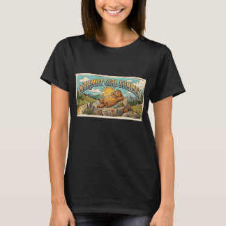 Marmot Girl Summer shirt, by Simple on Purpose T-Shirt