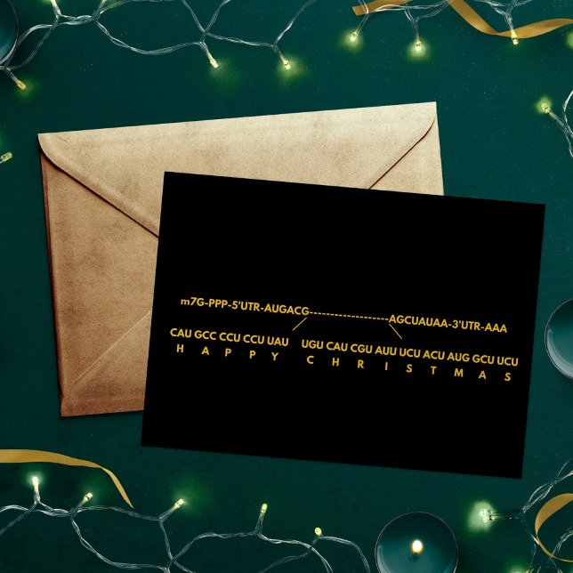 mARN dit cartes de Noël heureuses (Créateur téléchargé)