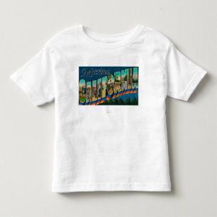 Marnia, California - Large Letter Scenes Toddler T-shirt