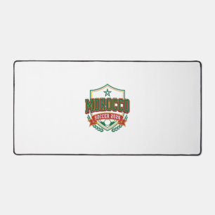 Maroc Football 2026 Football Gras Pays Typographie