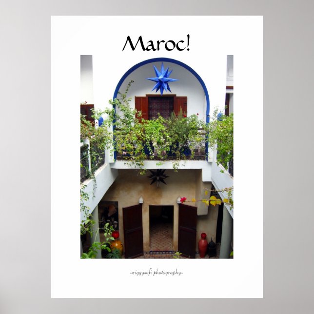 Maroc morocco poster (Front)