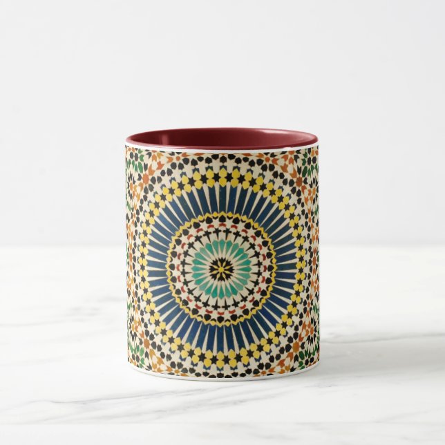 Marocain style | vintage  mug (Center)