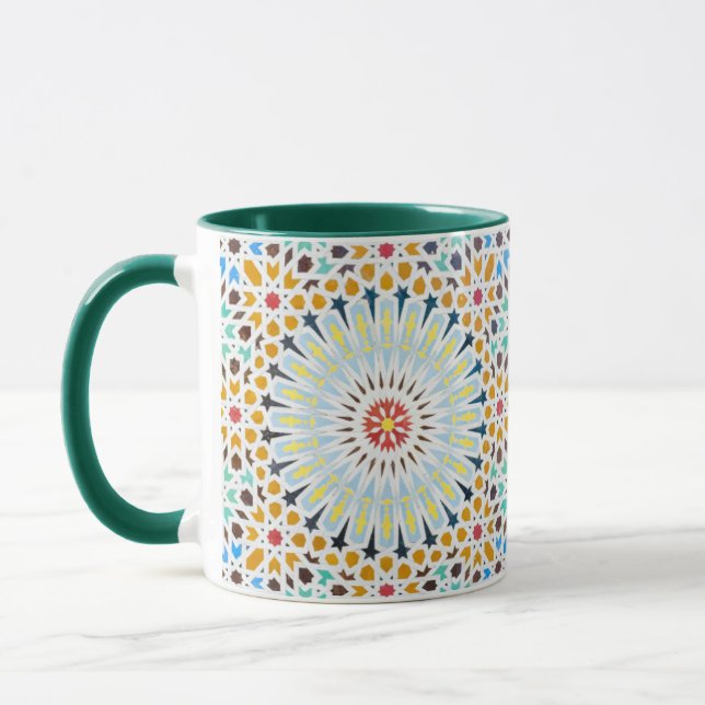 Marocain style | vintage  mug (Left)