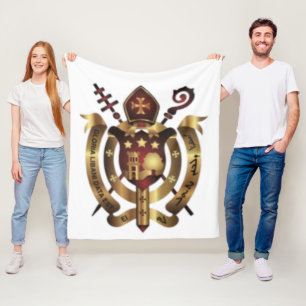 Maronite Church Coat of Arms Blanket /Wall Hanging