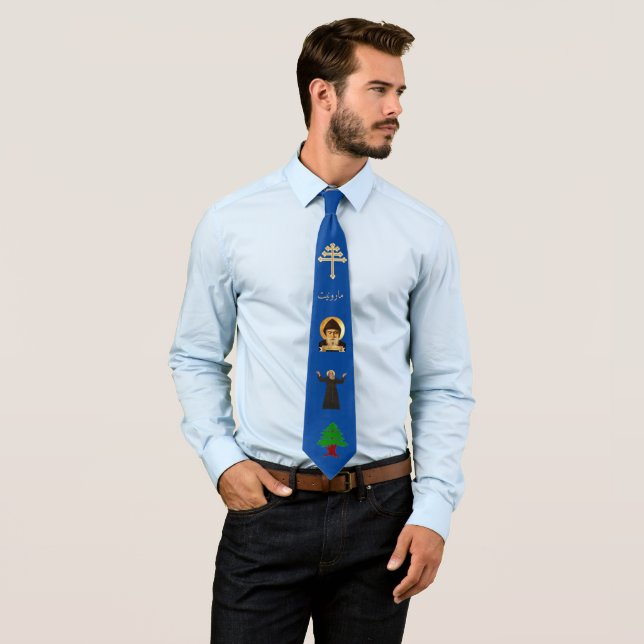 Maronite Church Neck Tie (In Situ)