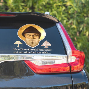 Maronite Church  Personalized Sticker