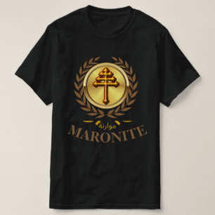 MARONITE (Official Cross) T-Shirt
