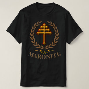 MARONITE (Official Cross) T-Shirt
