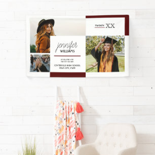 Maroon 3 Photo Graduation Banner