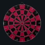 Maroon And Black Dartboard<br><div class="desc">Maroon And Black Dart Board</div>