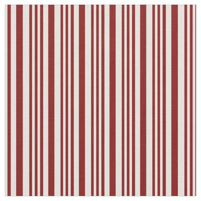 Maroon and Light Yellow Coloured Pattern Fabric (Close Up)