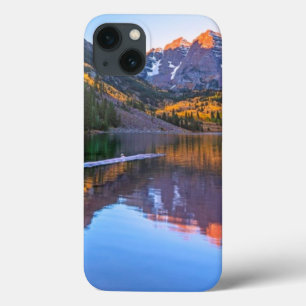 Maroon Bells Alpen Glow iPhone 13 Case