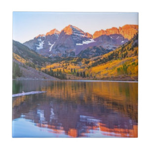 Maroon Bells Alpen Glow Tile