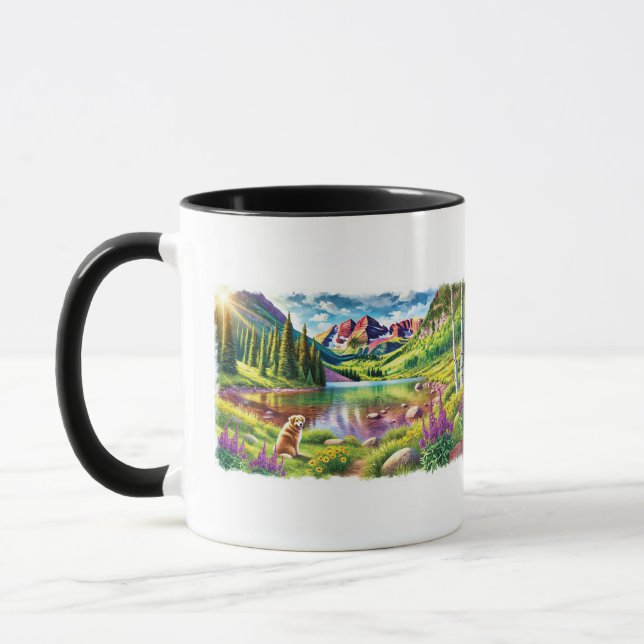 Maroon Bells Mug (Left)