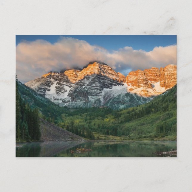 Maroon Bells Postcard (Front)