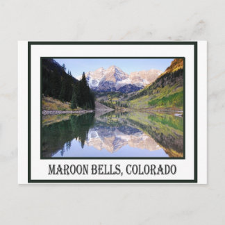 maroon bells postcard
