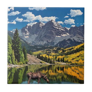 Maroon Bells Tile