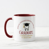 Maroon Dental School Custom Dentist Graduation
