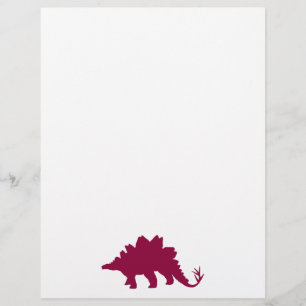 Maroon Dinosaur
