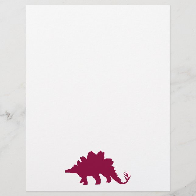 Maroon Dinosaur (Front)