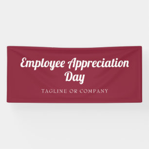 Maroon Employee Appreciation Event Banner