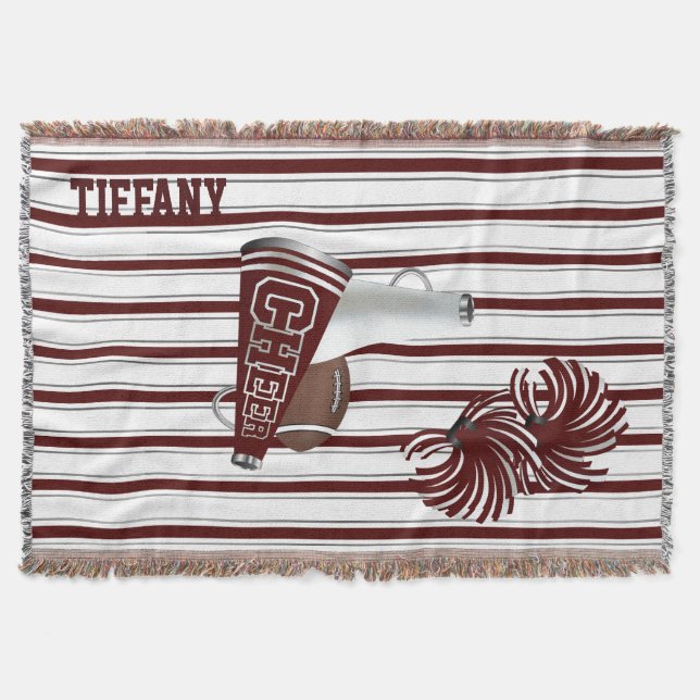 Maroon et Pom-pom girl blanc Couverture personnali (Devant)
