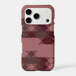 maroon geometric