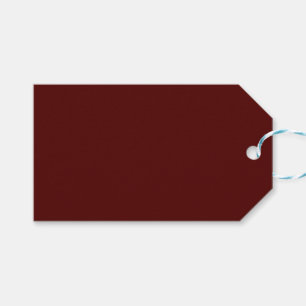 Maroon Gift Tag