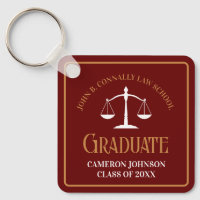 Maroon Gold Law School Graduation Keepsake