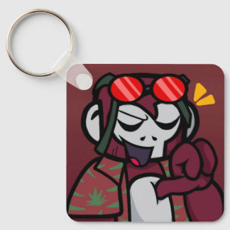 Maroon keychain
