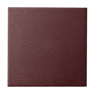 Maroon Leather Tile