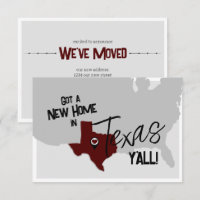 Maroon New Home in Texas Y'all Moving