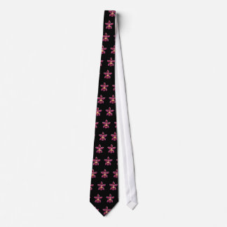 Maroon Orchid Blossom Tie