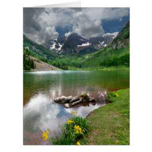 Maroon Peak / Lac à Aspen Colorado