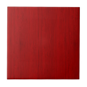 Maroon Red Bamboo Wood Grain Look Tile